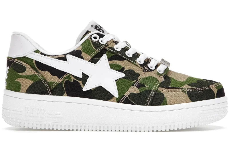 A Bathing Ape Bape Sta Low ABC Camo 20th Anniversary Green