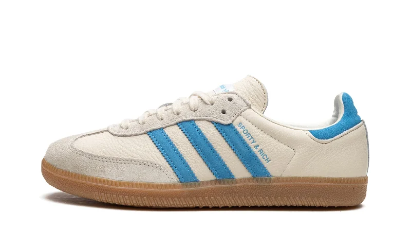 Adidas Samba OG Sporty & Rich Cream Blue