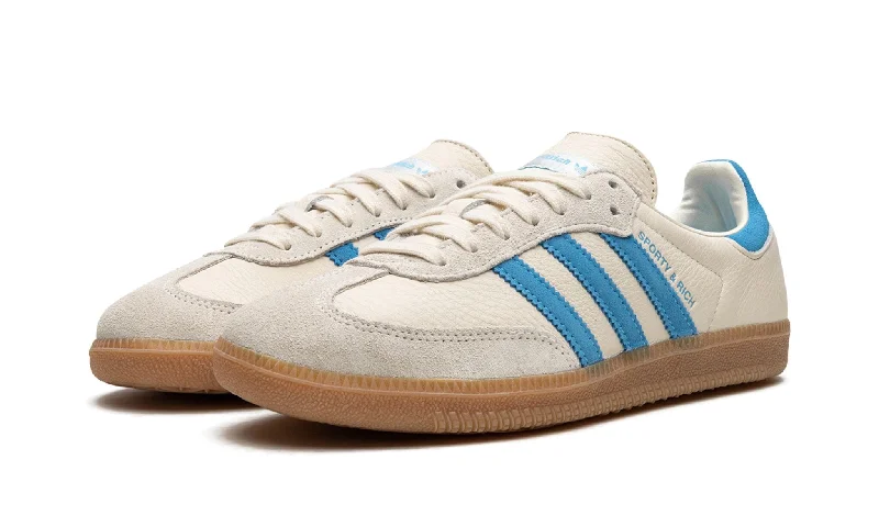 Adidas Samba OG Sporty & Rich Cream Blue