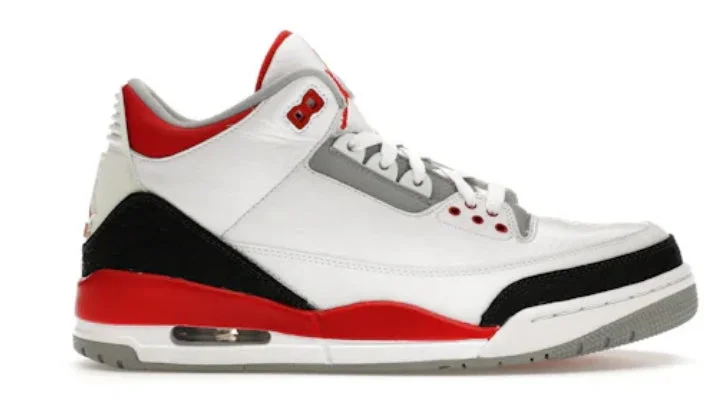 Jordan 3 Retro - Fire Red(2013)