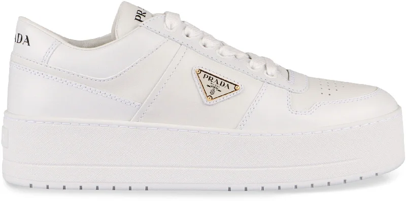 PRADA Downtown Bold 2-inch Platform Sneakers