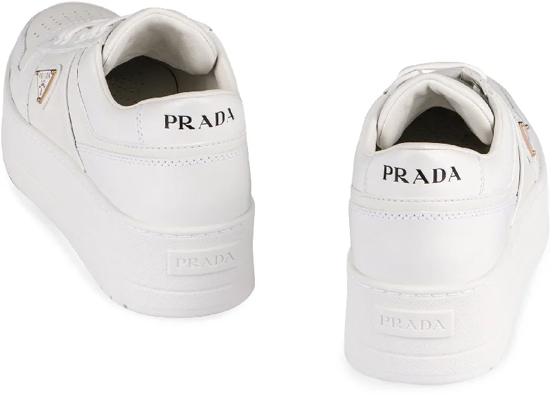 PRADA Downtown Bold 2-inch Platform Sneakers