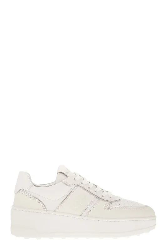 Tod'S Leather Platform Sneakers