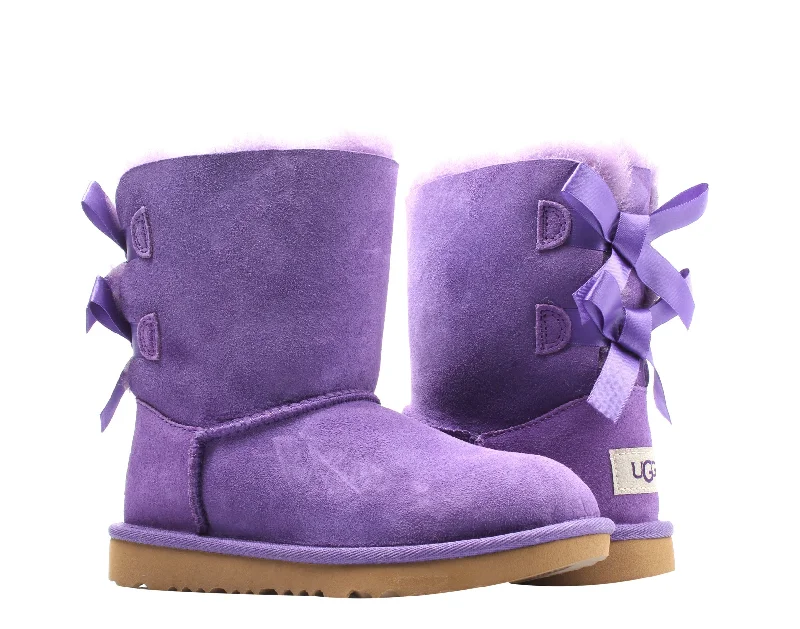 UGG Australia Bailey Bow II Violet Bloom Big Kids Boots 1017394K-VBLM