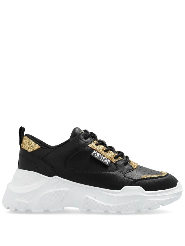 Versace Jeans Couture Black Sneakers