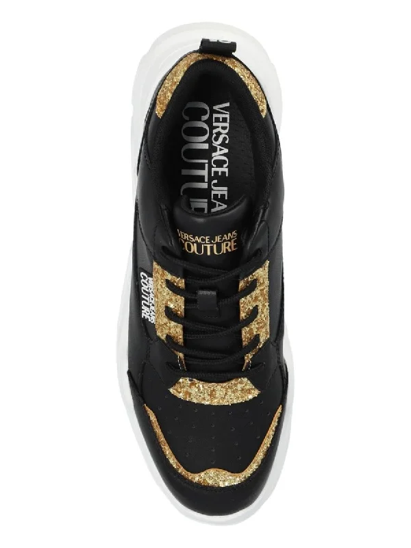 Versace Jeans Couture Black Sneakers