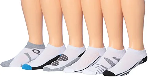 James Fiallo Men's 6-Pairs Low Cut Athletic Sport Socks 2892-3--6