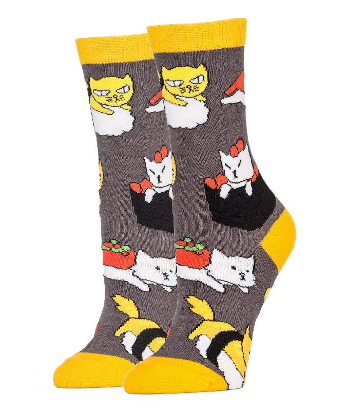 Sushi Meow Socks