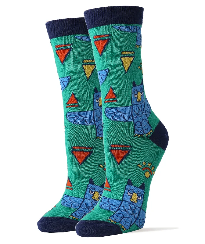 Totem Owl Socks