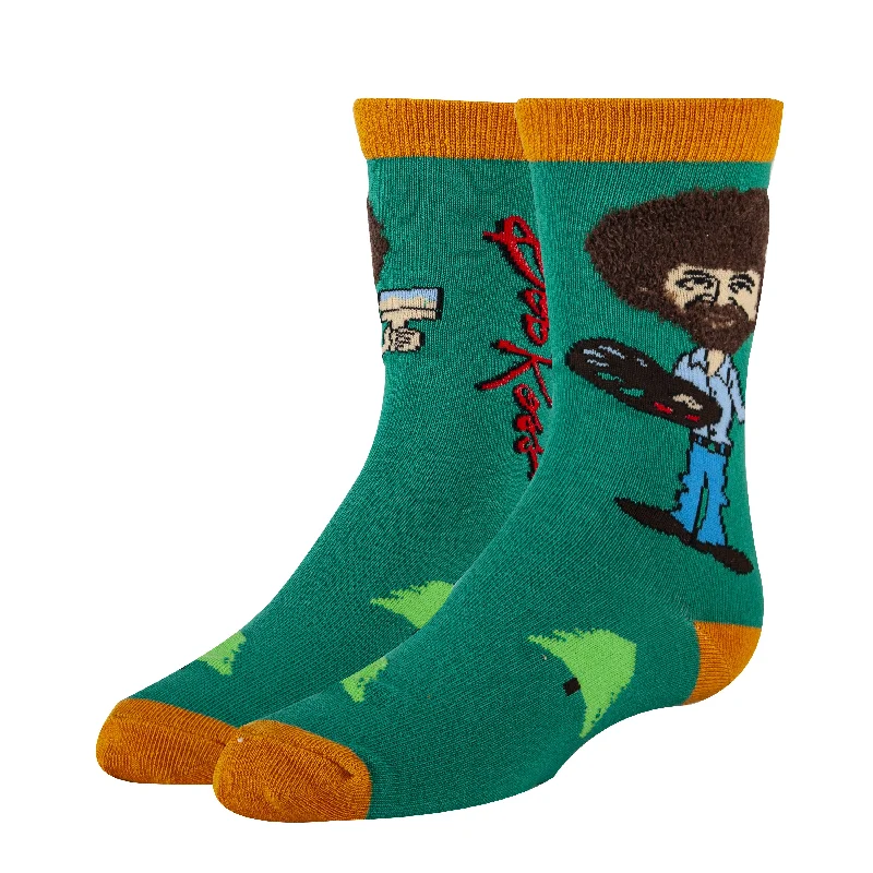 True Bob Ross Socks