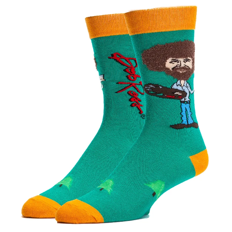 True Bob Ross Socks