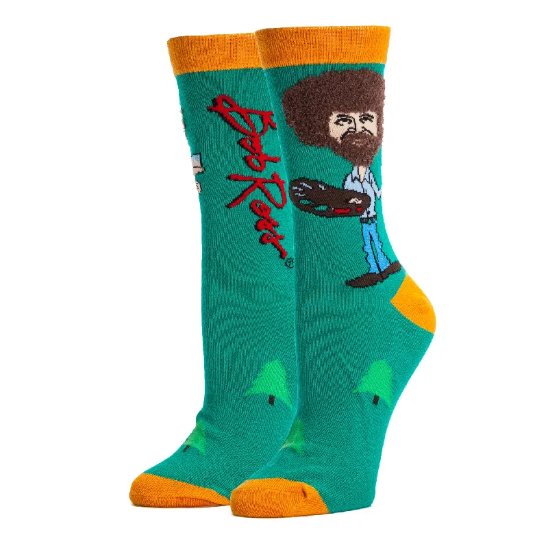 True Bob Ross Socks