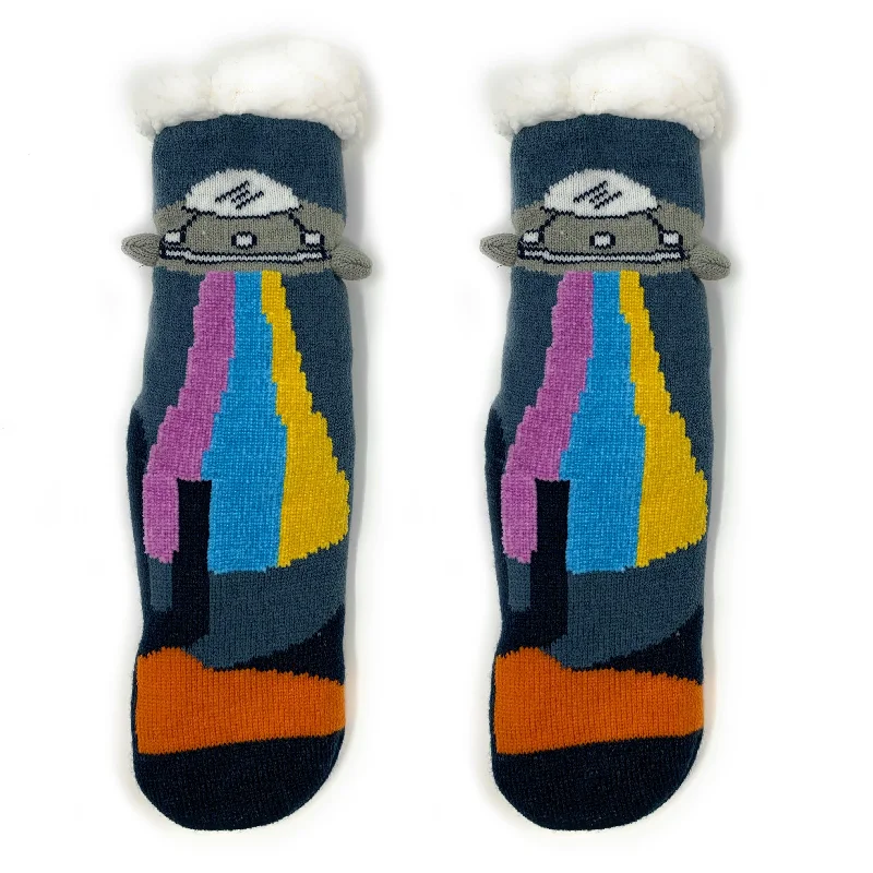 UFO Real Slipper Socks