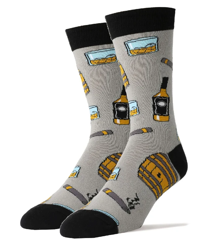 Whiskey Me Socks