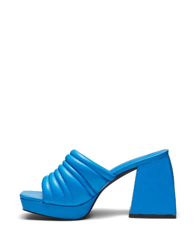 Euphoria Platform Heel Blue