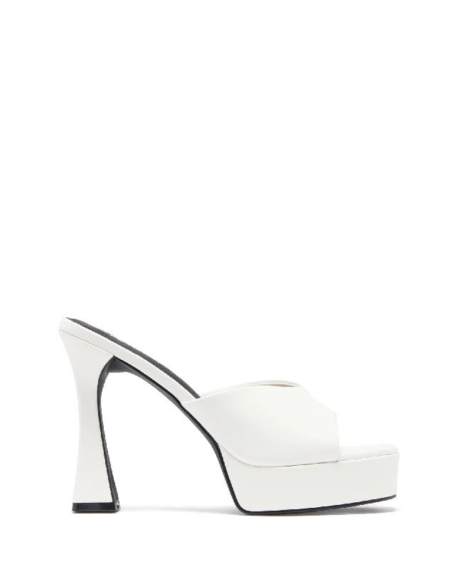 Fierce Platform Heel White