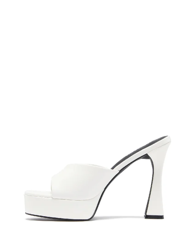 Fierce Platform Heel White