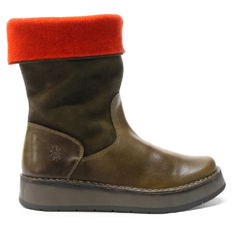 Olive Sludge Orange / UK 4 | US 6.5-7 Women | EU 37 / Medium