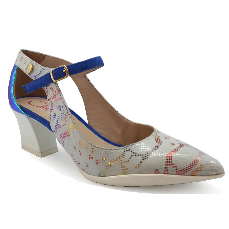 La La - Rainbow Snake Iridescent- Dress shoe