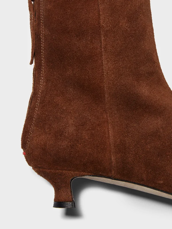 Zoe Suede Ankle Boots