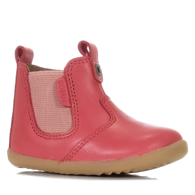 Bobux Step Up Jodhpur 721962 Mineral Red/Rose