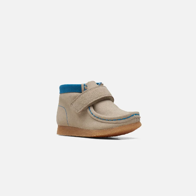 Clarks Toddler Wallabee Boot - Sand Combi