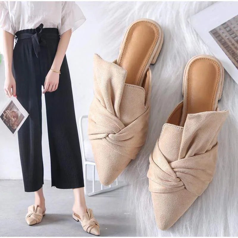 Elegant Woman Mules Slipper