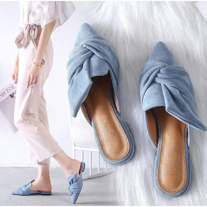 Elegant Woman Mules Slipper