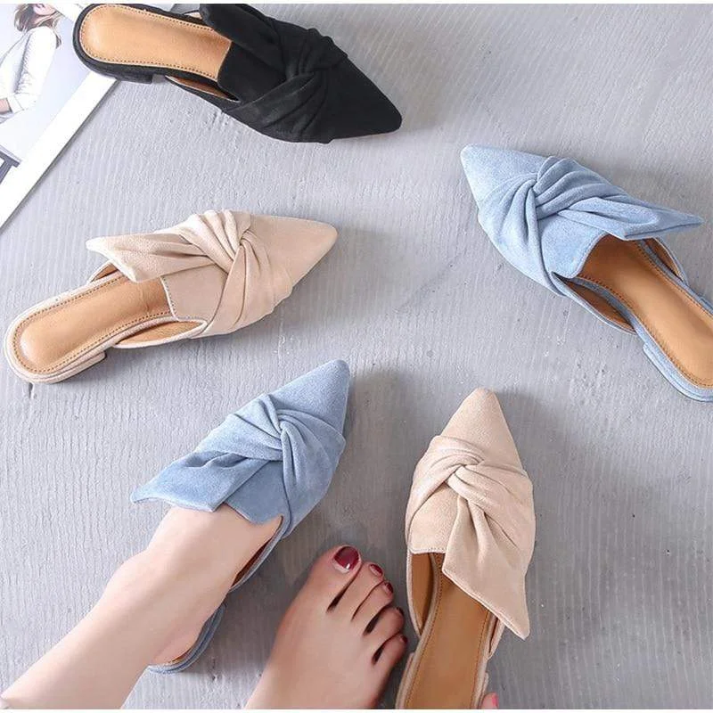 Elegant Woman Mules Slipper