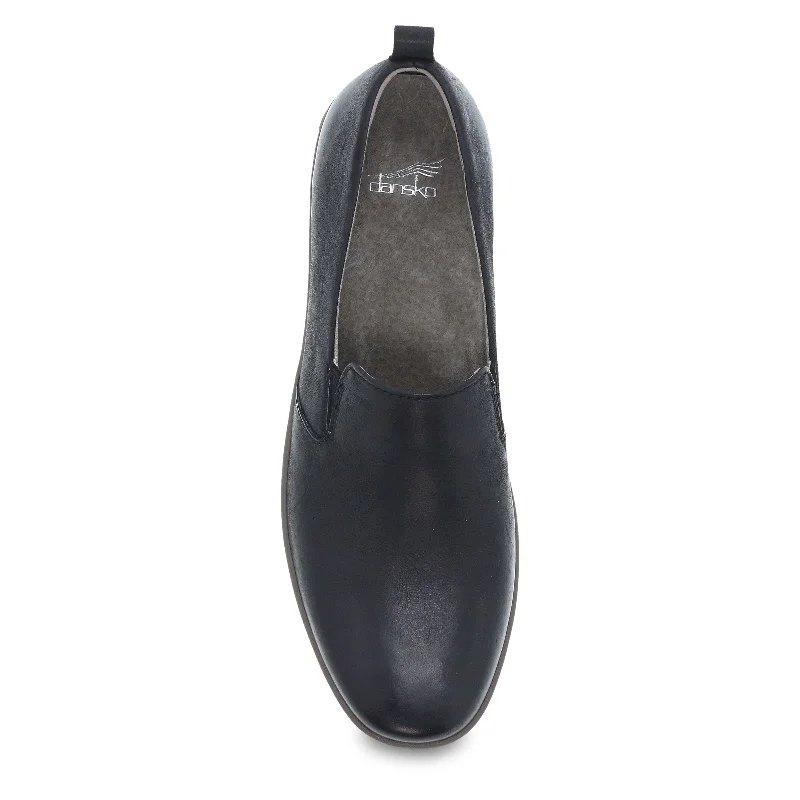 Linley Black Burnished Calf