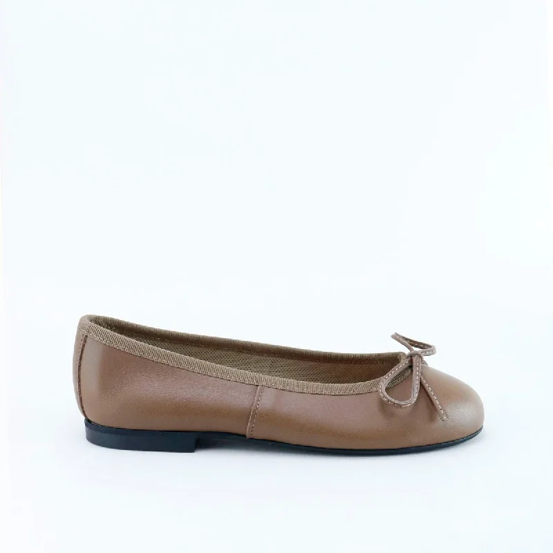 Papanatas Mocha Ballet Flat