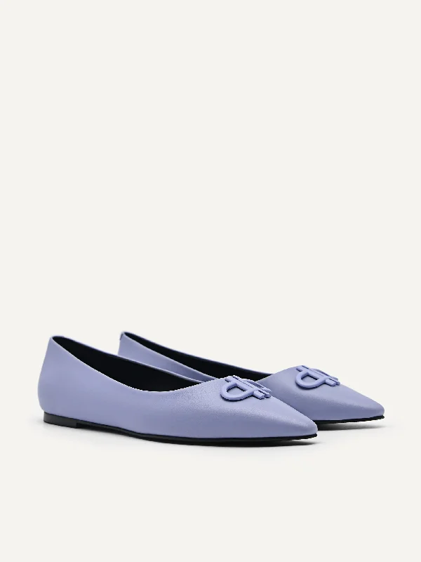 PEDRO Icon Leather Ballet Flats