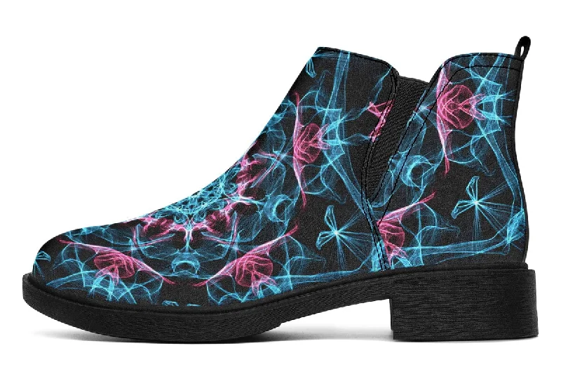 Smokey Blue Mandala Neat Vibe Boots