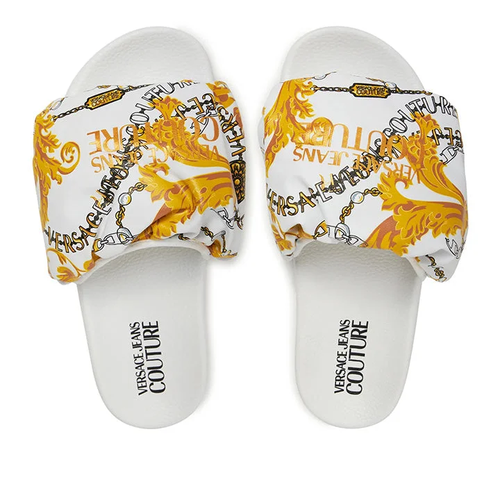 VERSACE JEANS COUTURE 75VA3SQ9 SLIDES