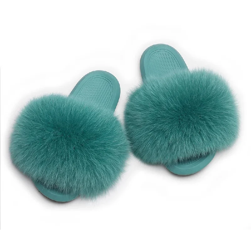 Lake Green Fox Fur / 6.5