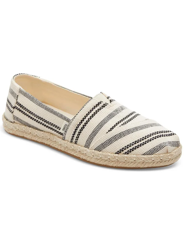 Alpargata Womens Metallic Slip-on Loafers