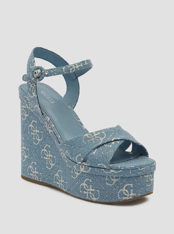 Blue Logo Cadds Heels