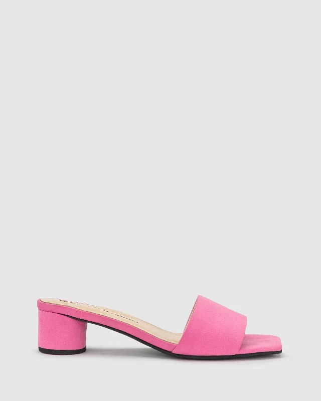 Cleo Heel - Fuchsia