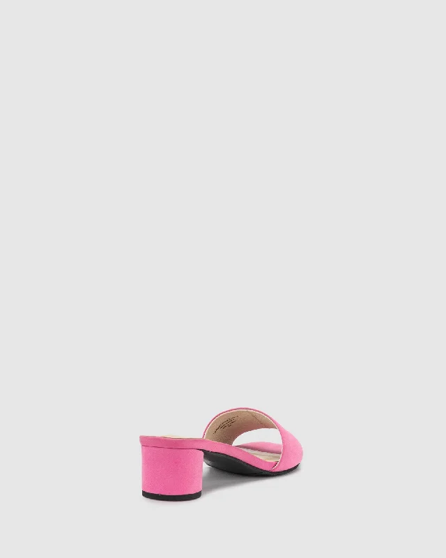 Cleo Heel - Fuchsia