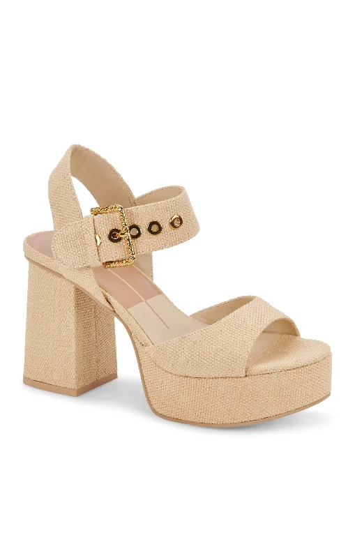 Dolce Vita Bobby Platform Heel ~ Natural