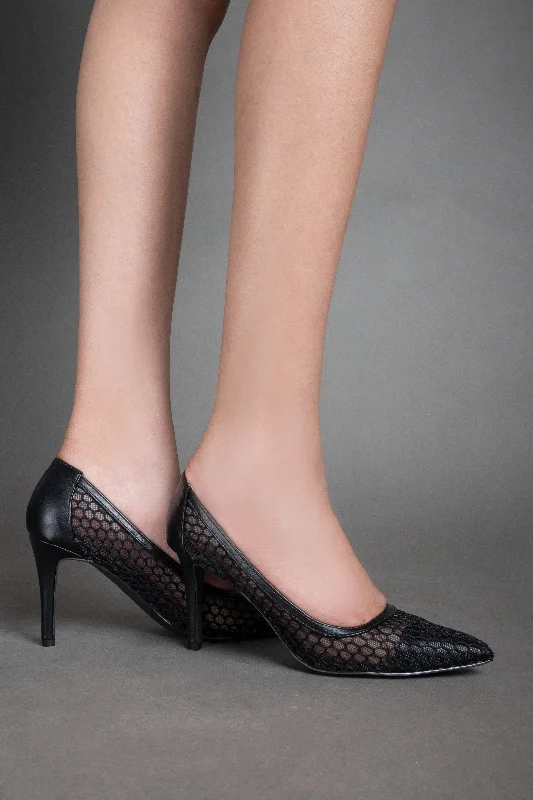 Elegant Class Heels - Black