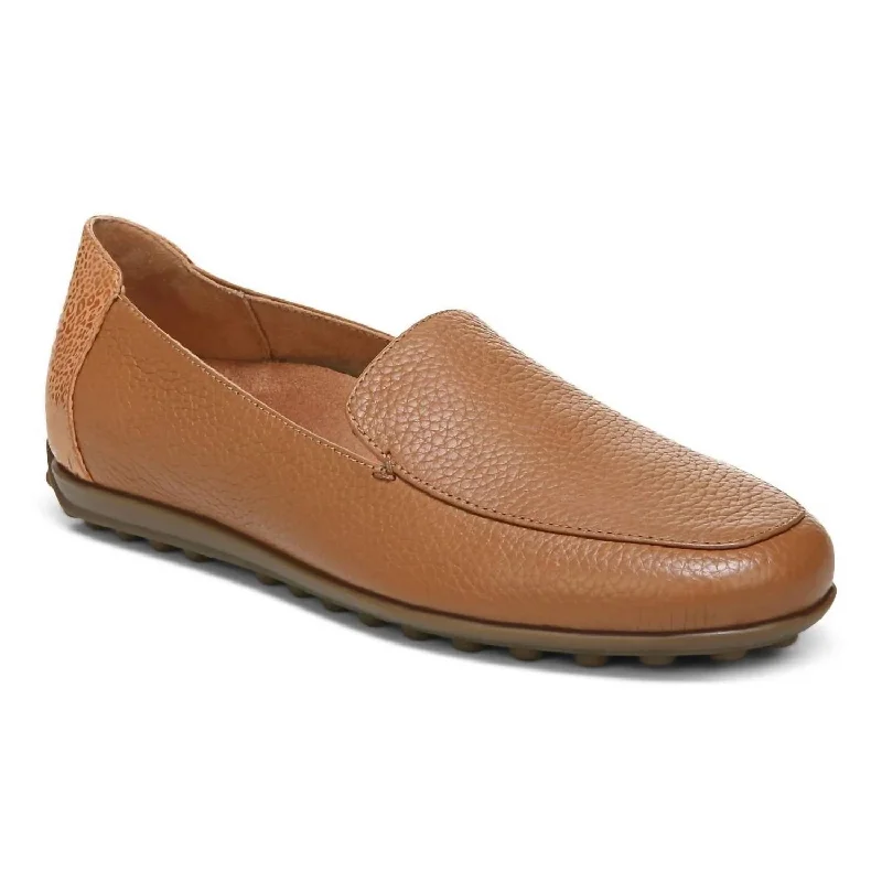 Elora Loafer In Toffee Leather