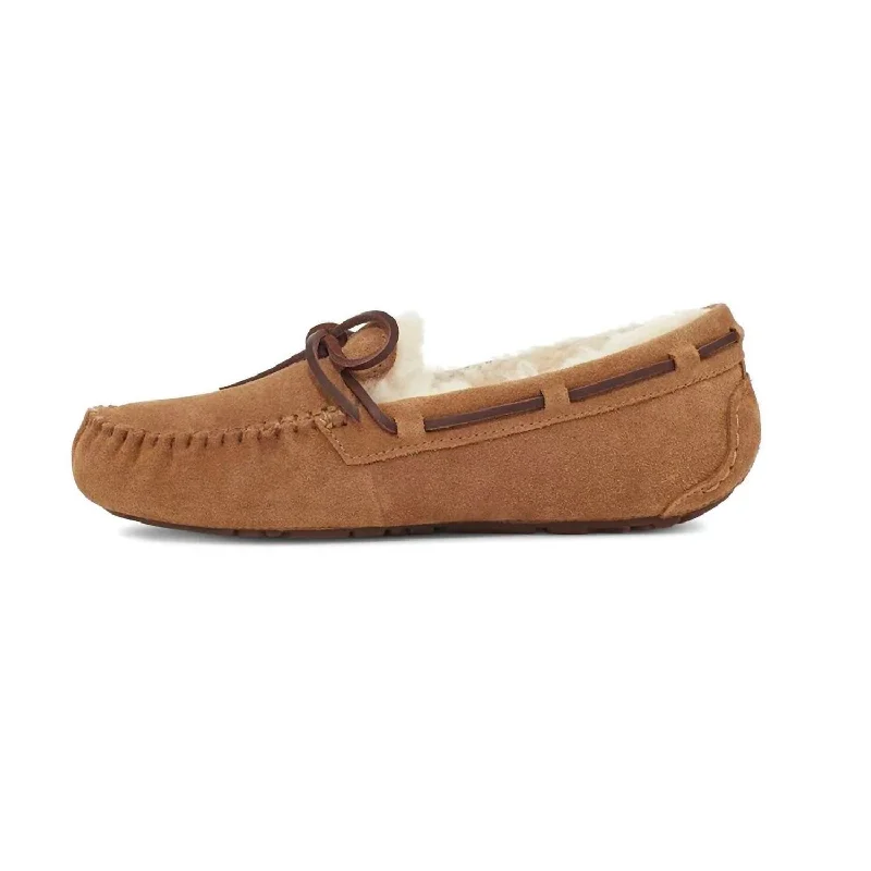 Women's Dakota Moccasin In Chestnut