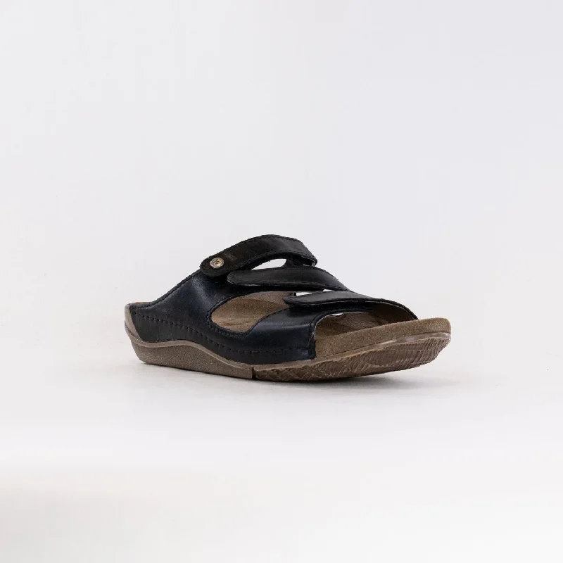 Wolky Jasper (Women's) - Black Leather