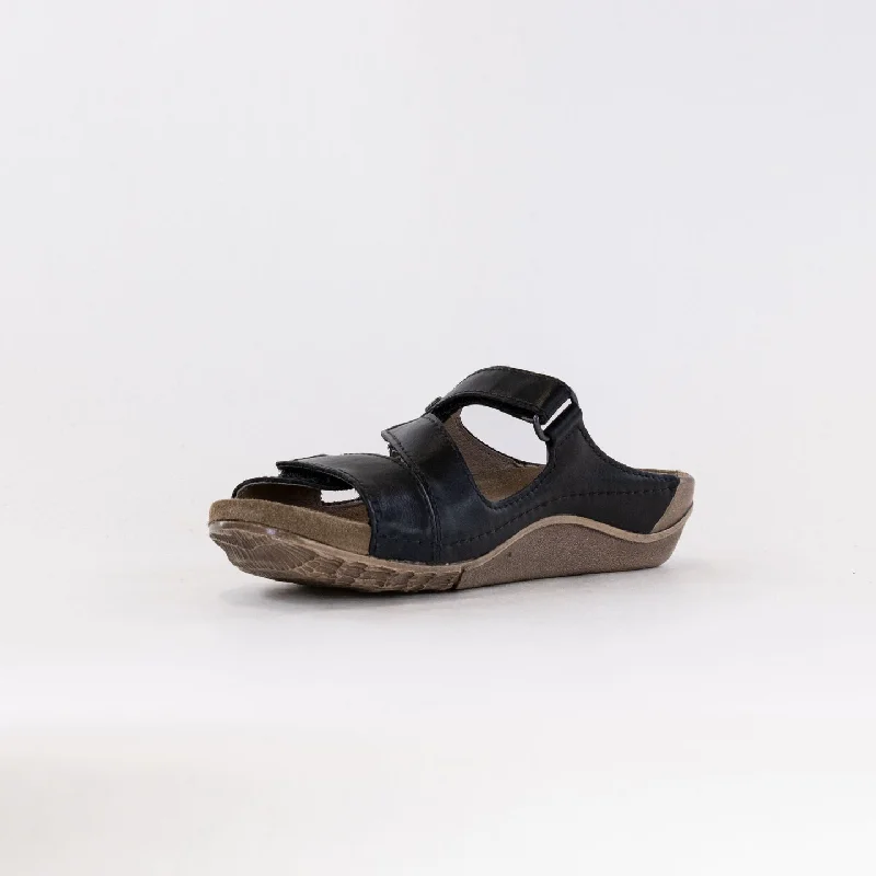 Wolky Jasper (Women's) - Black Leather