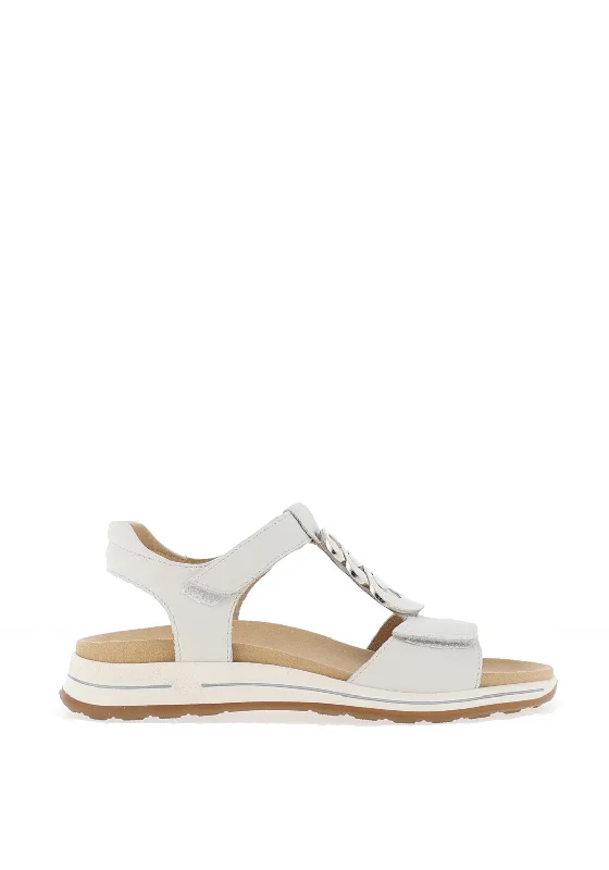 Ara Osaka Leather Sandals, White