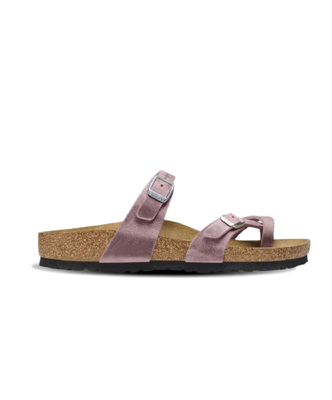 Birkenstock Mayari Oiled Leather Lavender Sandals