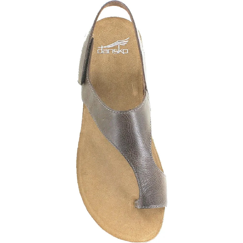 Women's Dansko Reece Stone Waxy Burnished Leather