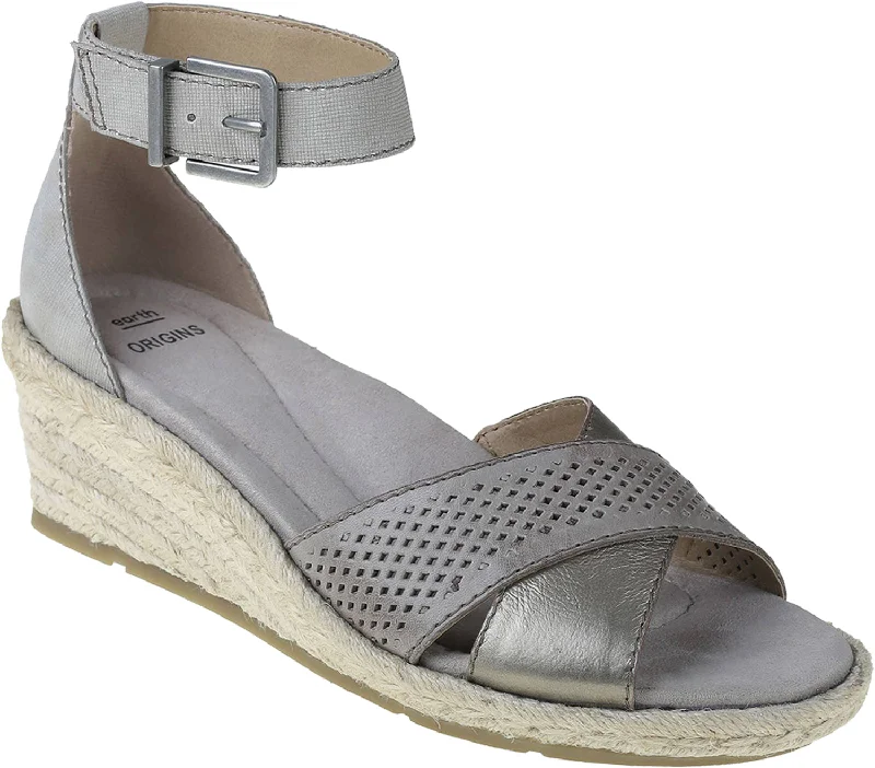 Women's Earth Natasha Platinum Leather