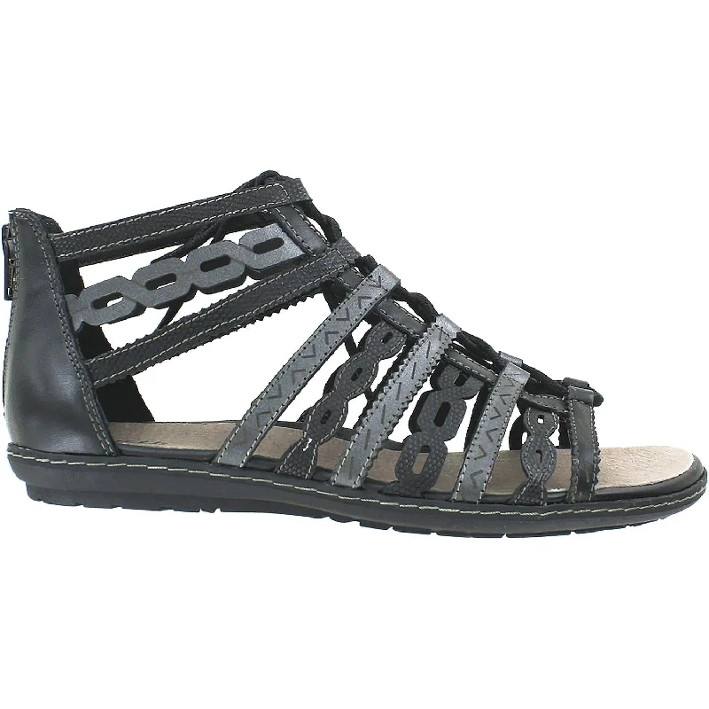 Women's Earth Tidal Black Leather